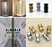 glass door knobs